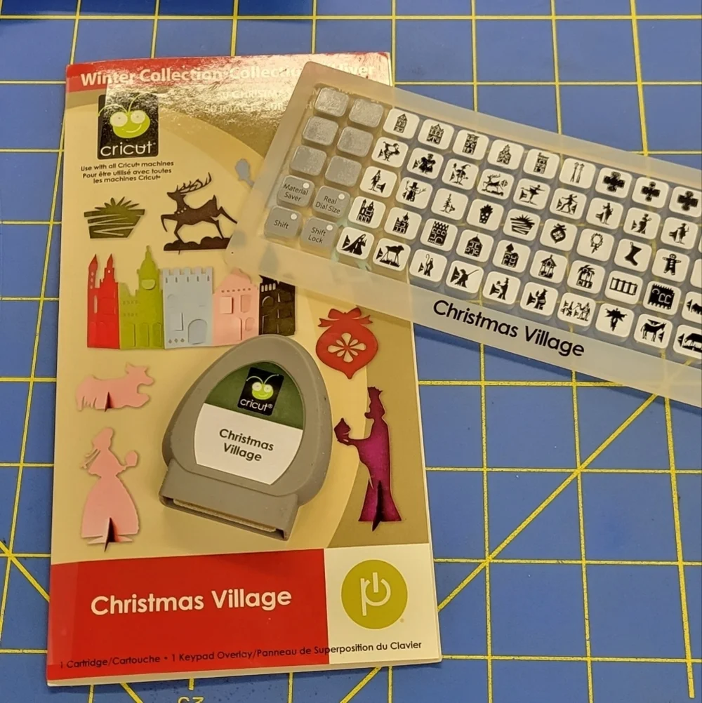 Cricut Cartridge Preowned - Christmas Village RARE
